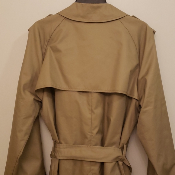 NWT Kate spade ruffle trim trench coat - Picture 16 of 16